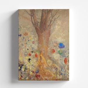 The Buddha by Odilon Redon 1904 | Symbolism Art Print (D0911)
