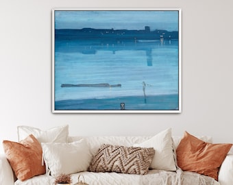 Nocturno azul y plateado Chelsea de James Abbott McNeill Whistler
