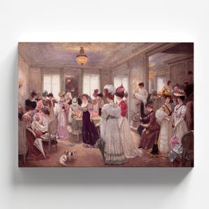 Five Hours at Paquin&#39;s (Cinq Heures Chez Paquin) by Henri Gervex 1906 | Academic Art Print (D0351)