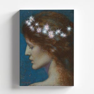 Night by Edward Robert Hughes | Pre-Raphaelite Art Print (B4943)
