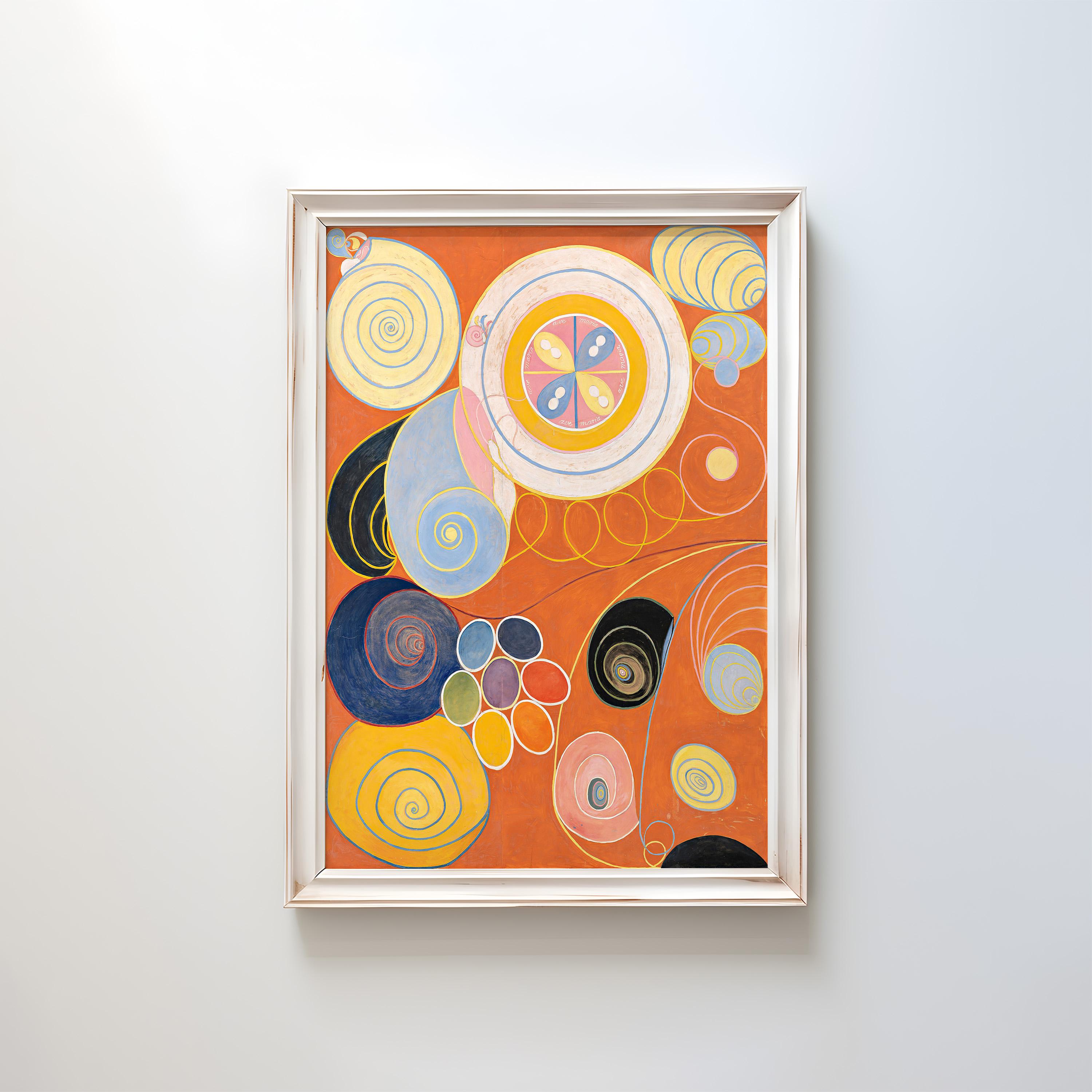 The Ten Largest, No. 3, Youth by Hilma Af Klint 1907 | Abstract