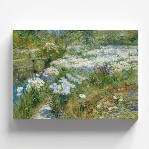 Der Wasser Garten von Childe Hassam 1909 | Impressionismus Kunstdruck (B3991)
