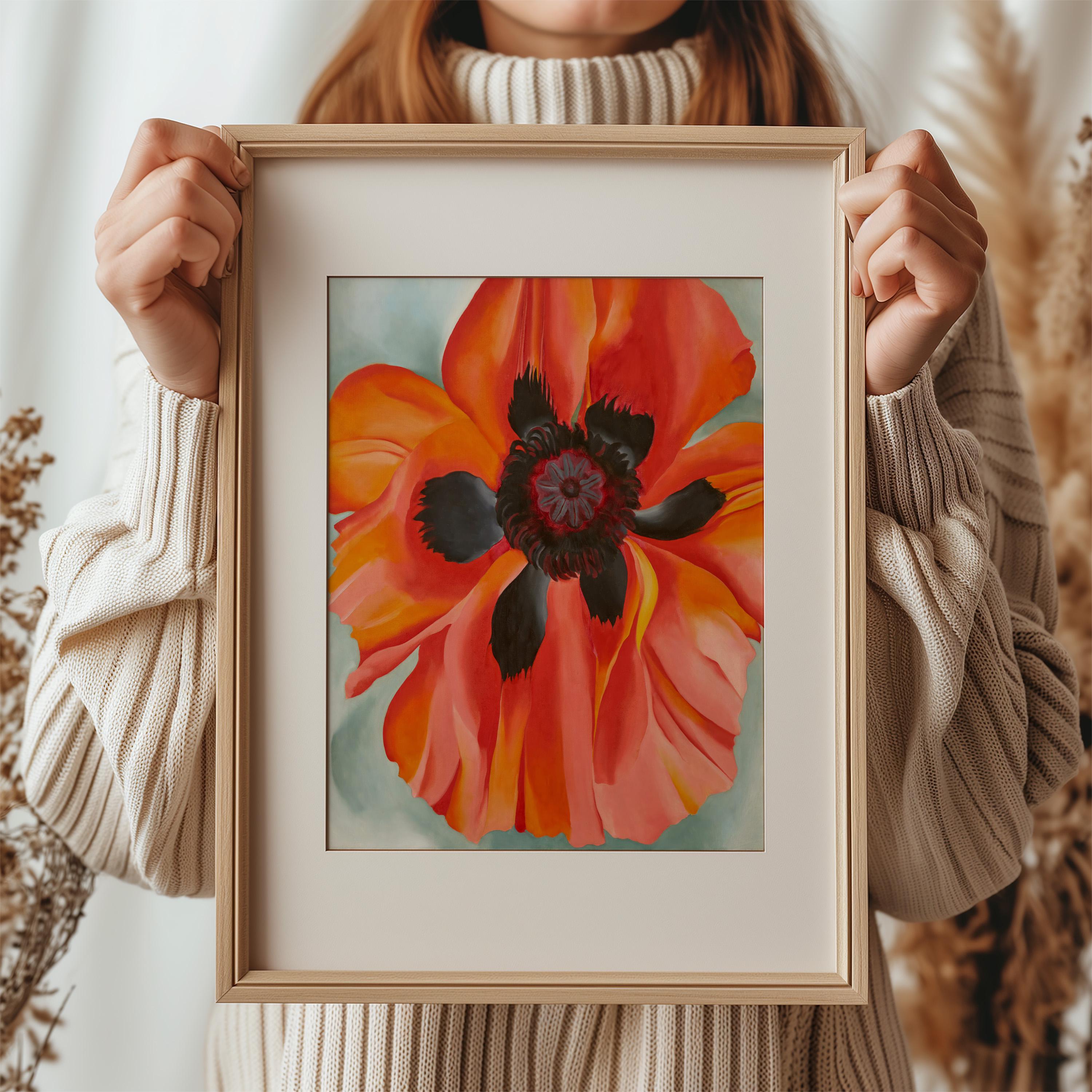 Red Poppy by Georgia O