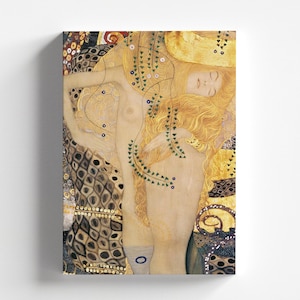 Water Serpents I by Gustav Klimt (1907) | Art Nouveau (Modern), Symbolism (B4681)