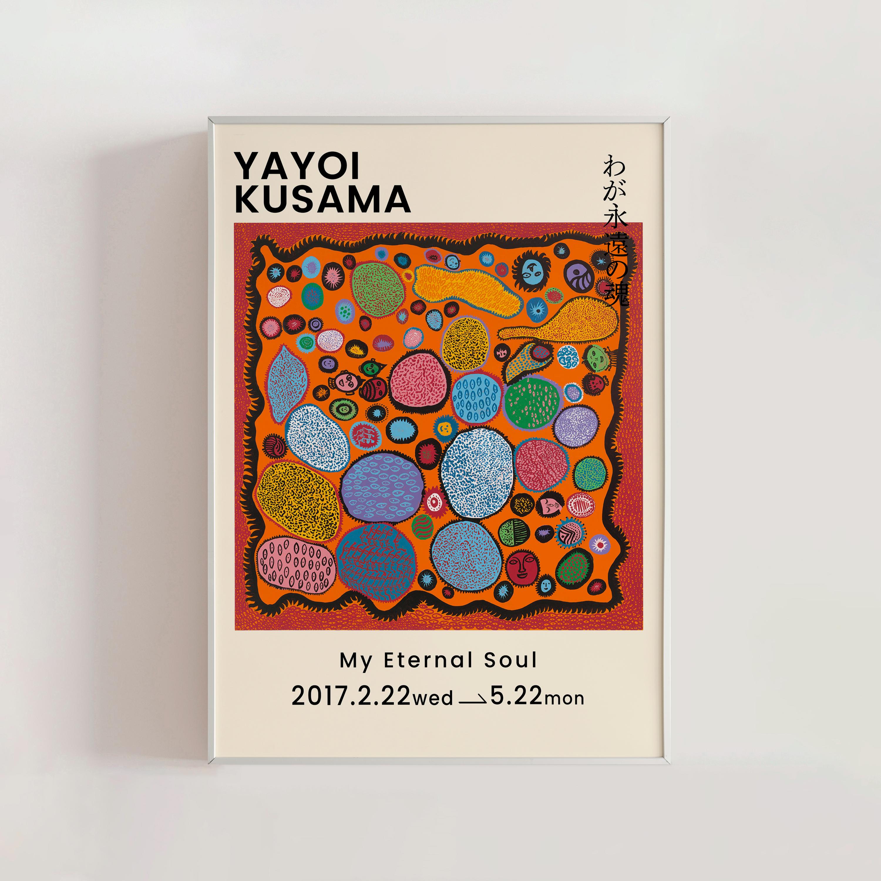 My Eternal Soul by Yayoi Kusama Poster Art | Contemporary Art