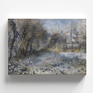 Snow-covered Landscape by Pierre-Auguste Renoir 1870-75 | Impressionism Art Print (D0646)