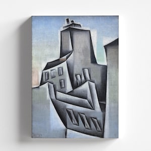 Houses in Paris by Juan Gris 1911 | Cubism Art Print (B4930)
