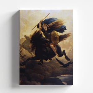 Valkyrie by Peter Nicolai Arbo 1865 | Romanticism Art Print (D1007)