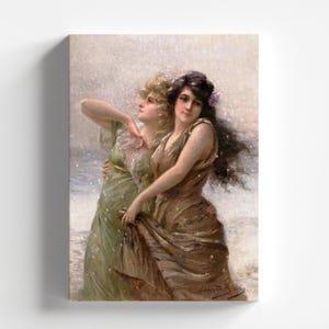 L'Inverno door Édouard Bisson 1890-1910 | Academische kunstafdruk (D1077)