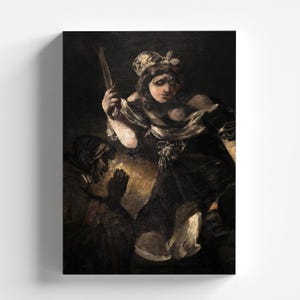 Judith and Holofernes from &#39;The Black Paintings&#39; by Francisco Goya 1819-23 | Romanticism Art Print (B3182)