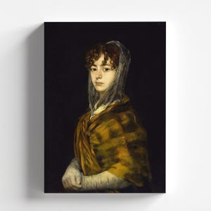 Francisca Sabasa y Garcia by Francisco Goya 1804-08 | Romanticism Art Print (B3889)