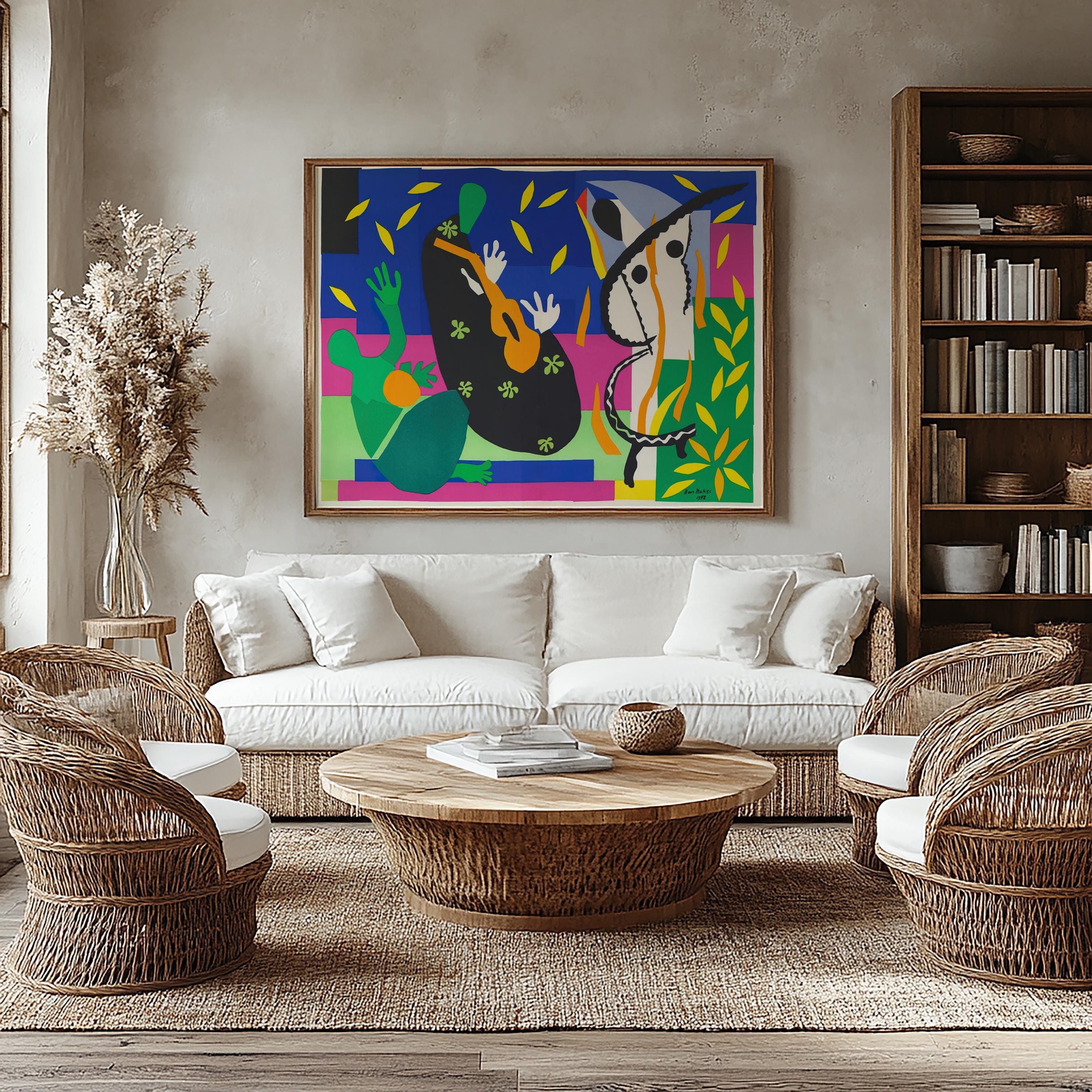 The King's Sadness From 'jazz' by Henri Matisse 1952 | Modern Art