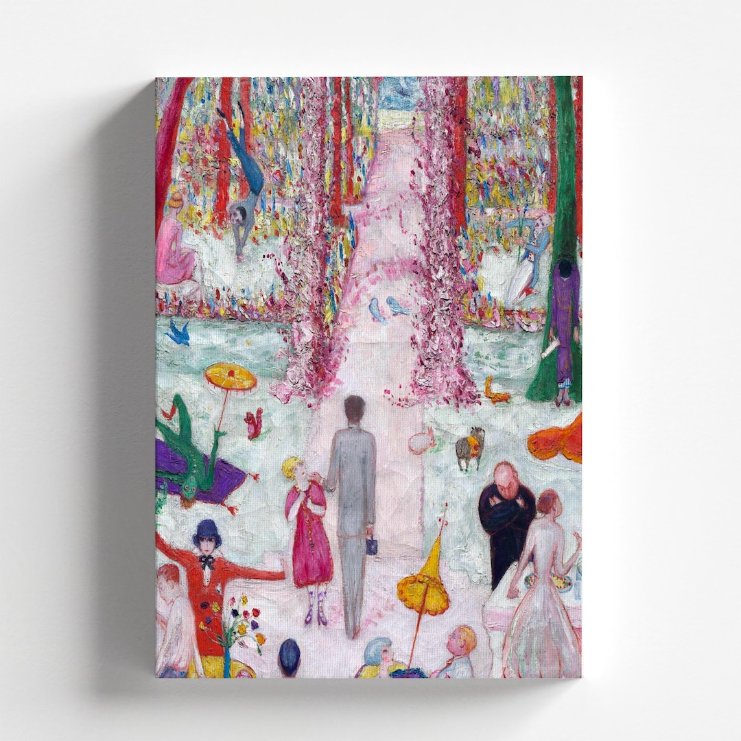 Sunday Afternoon In The Country By Florine Stettheimer 1917 Modern sunday-afternoon-in-the-country-by-florine-stettheimer-1917-modern