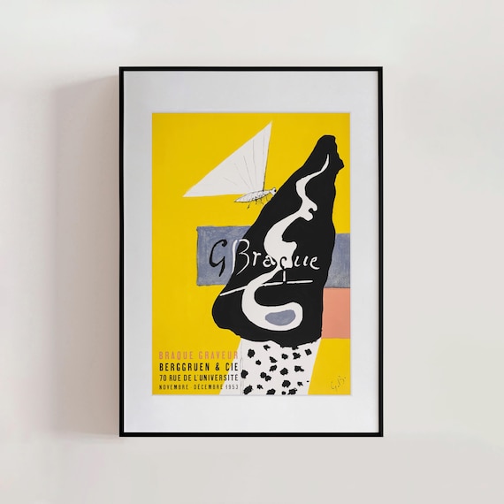 Georges Braque Graveur, Berggruen & Cie Gallery 1953, French