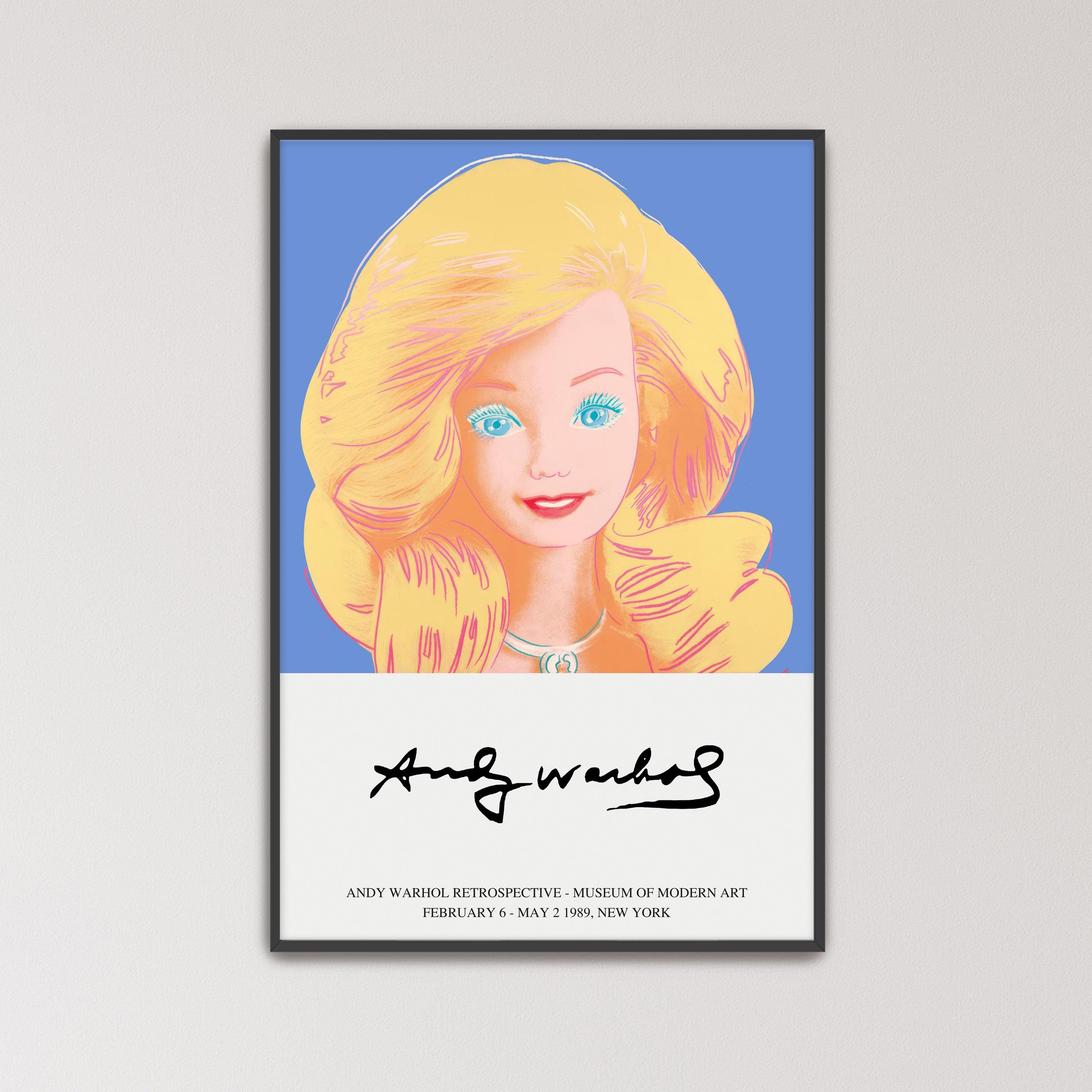 Andy Warhol Barbie - Etsy
