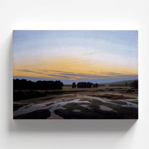 The Grosse Gehege near Dresden by Caspar David Friedrich 1832 | Romanticism Art Print (B3970)
