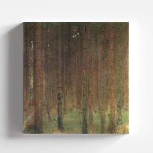 Fir Forest II by Gustav Klimt (1901) | Art Nouveau (Modern), Landscape (B4527)
