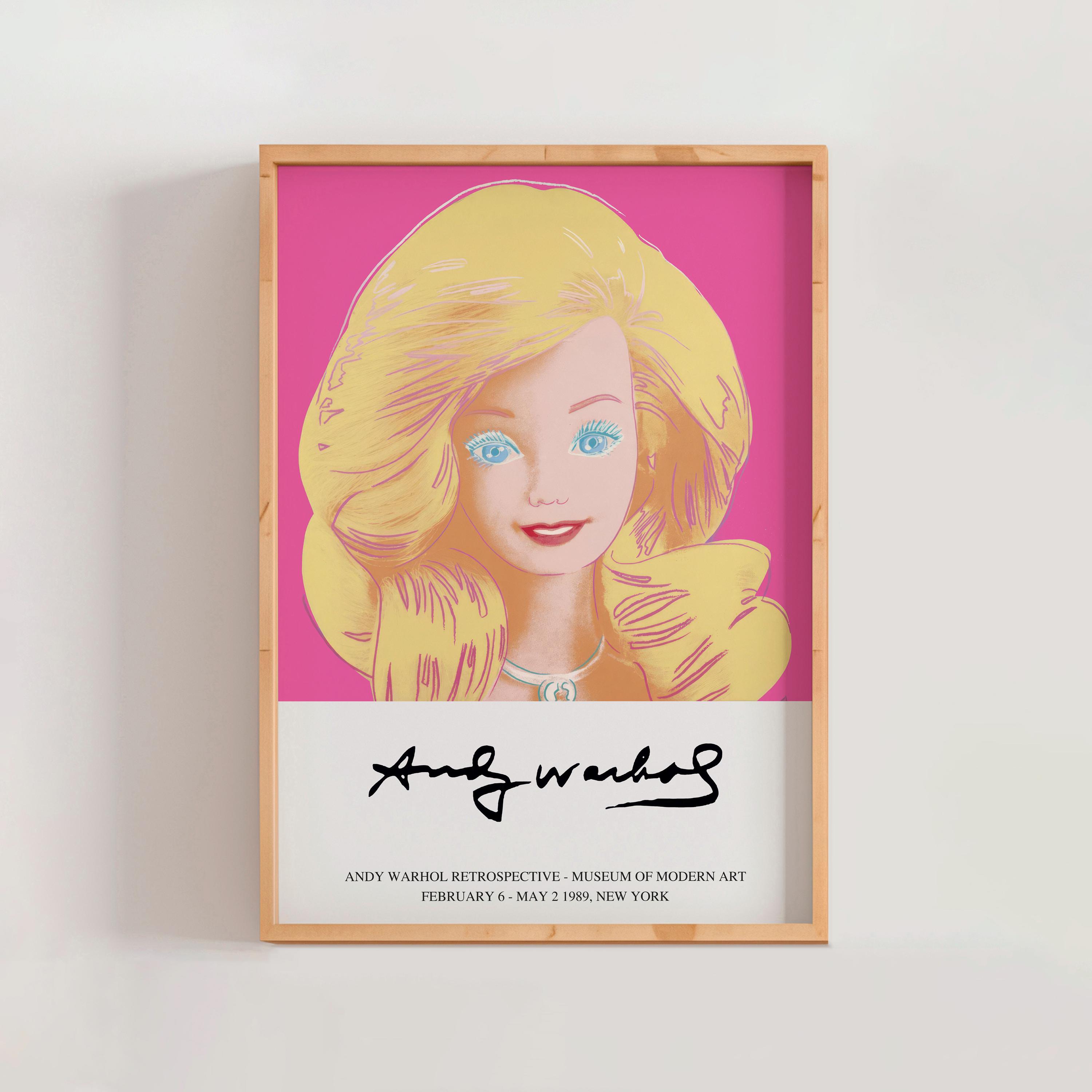 Andy Warhol Barbie - Etsy