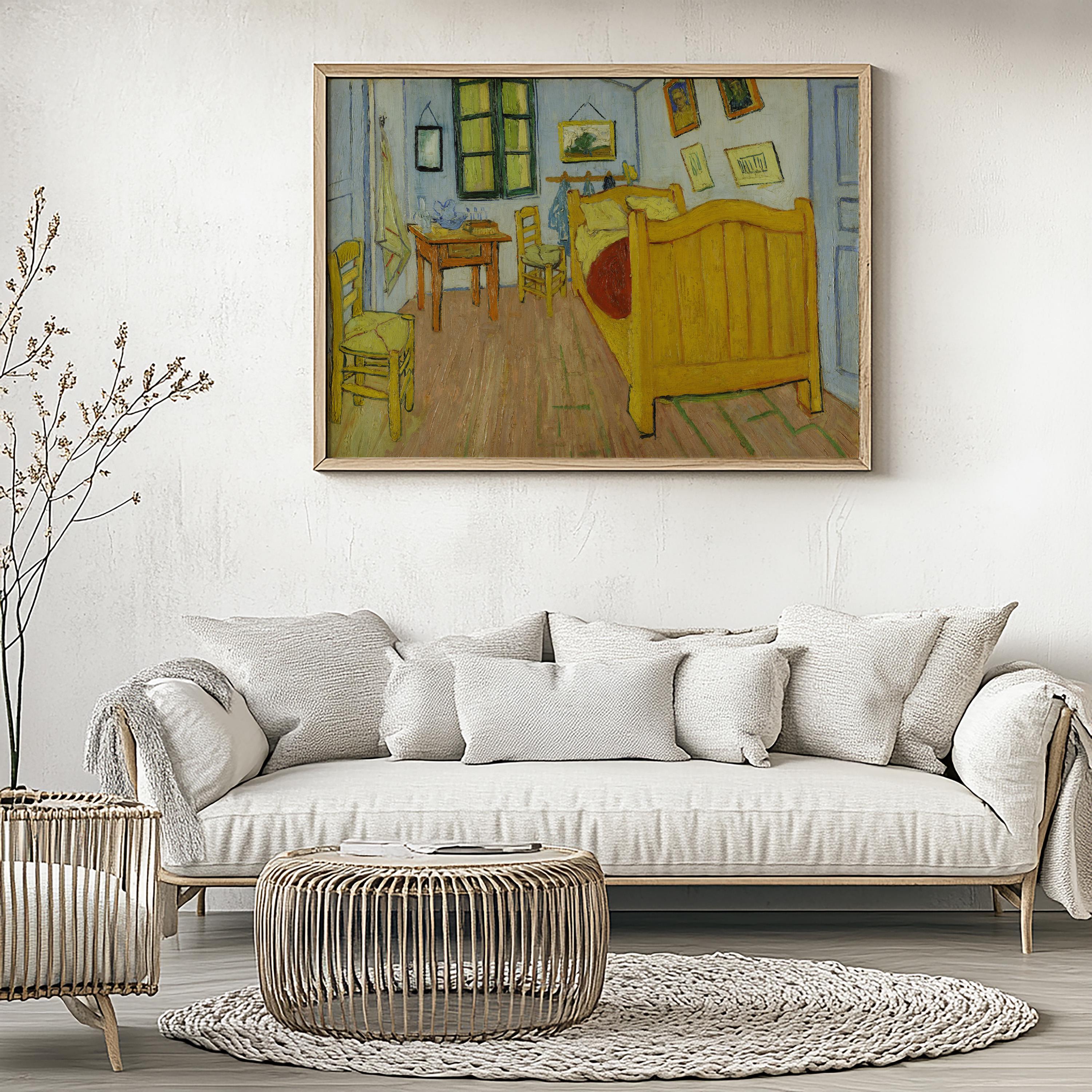 Bedroom in Arles by Vincent Van Gogh 1888 (first Version) | Post ...
