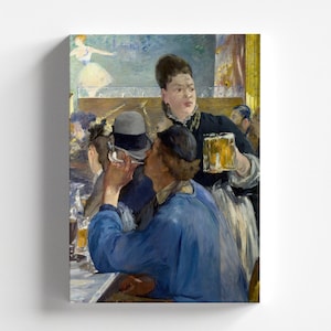 Corner of a Café-Concert by Édouard Manet 1880 | Impressionism Art Print (B3512)