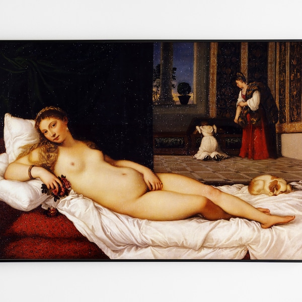 Venus of Urbino by Titian 1538 | High Renaissance, Mythological Painting