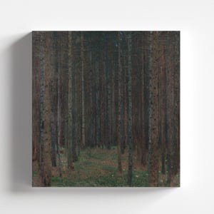 Fir Forest I by Gustav Klimt (1901) | Art Nouveau (Modern), Landscape (B4059)