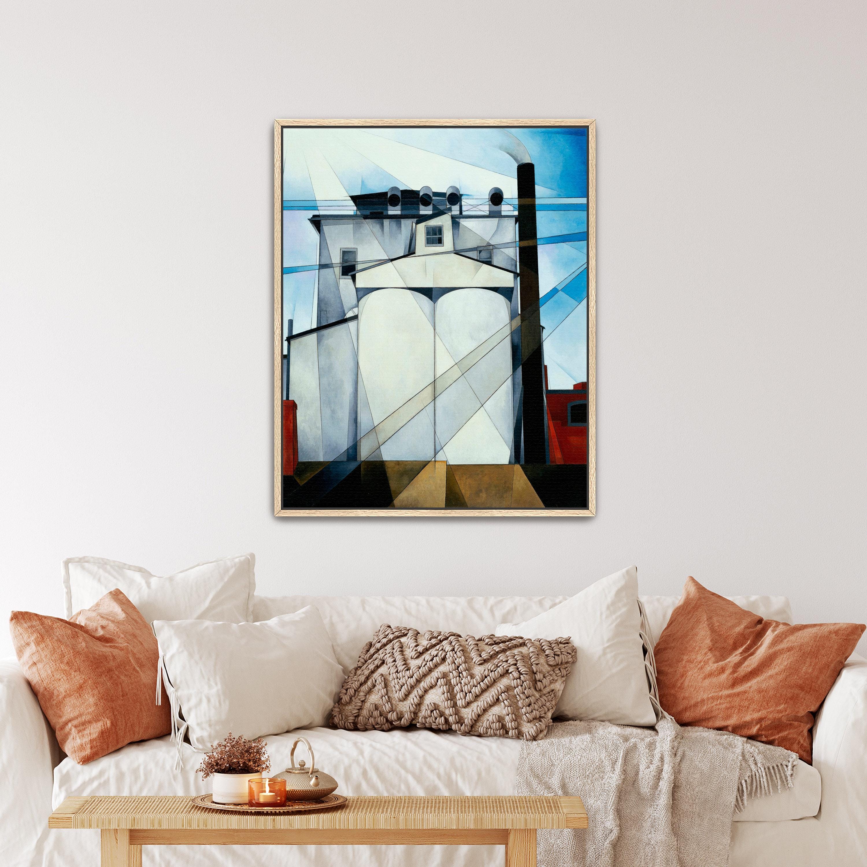 My Egypt by Charles Demuth Canvas Print | Factory Building Art