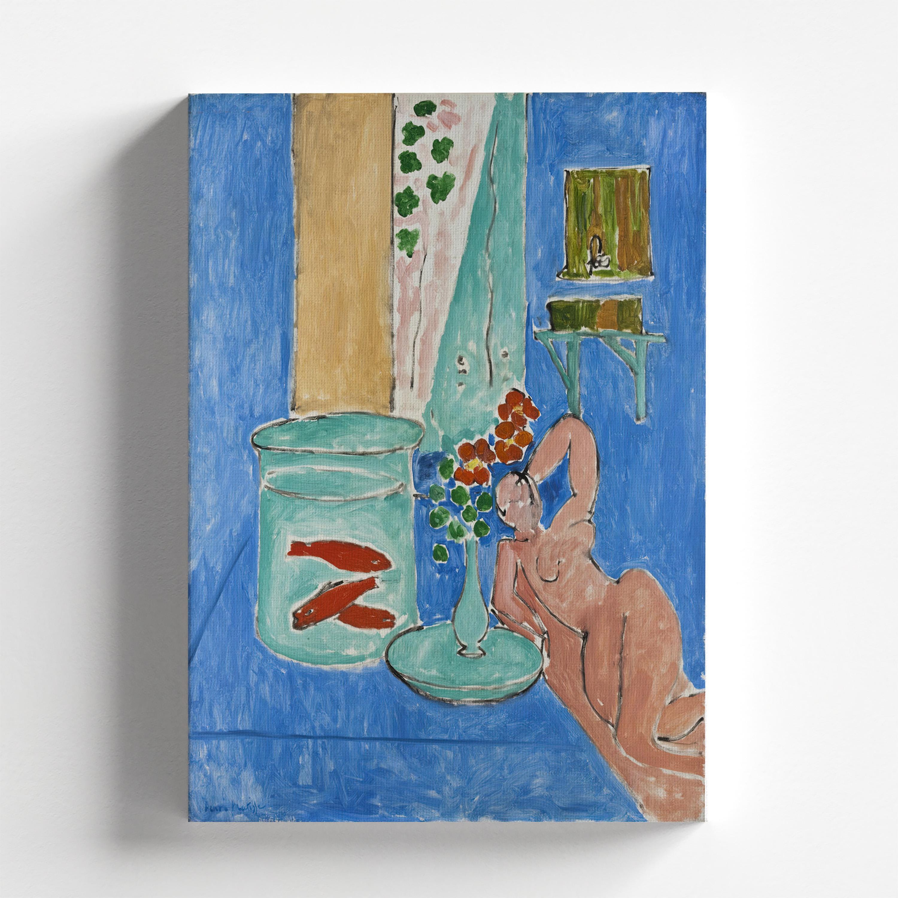 Goldfish and Sculpture by Henri Matisse 1912 | Fauvist Still Life