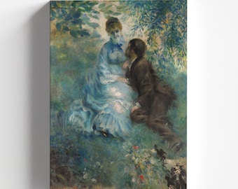 La Promenade (1870) by Pierre-auguste Renoir - ART PRINT - Frame