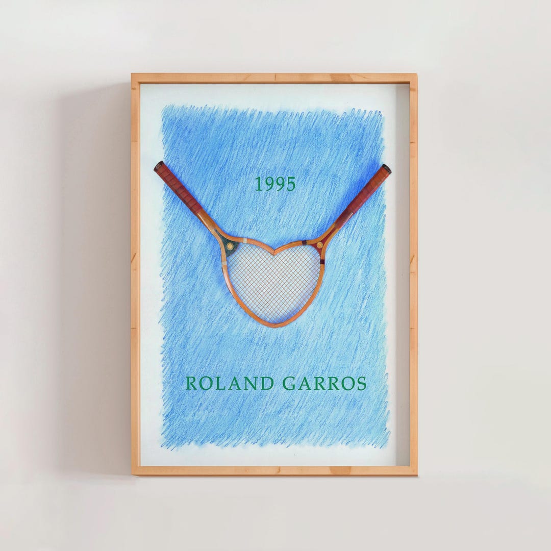 Roland Garros French Open 1995 Poster, Donald Lipski, Modern