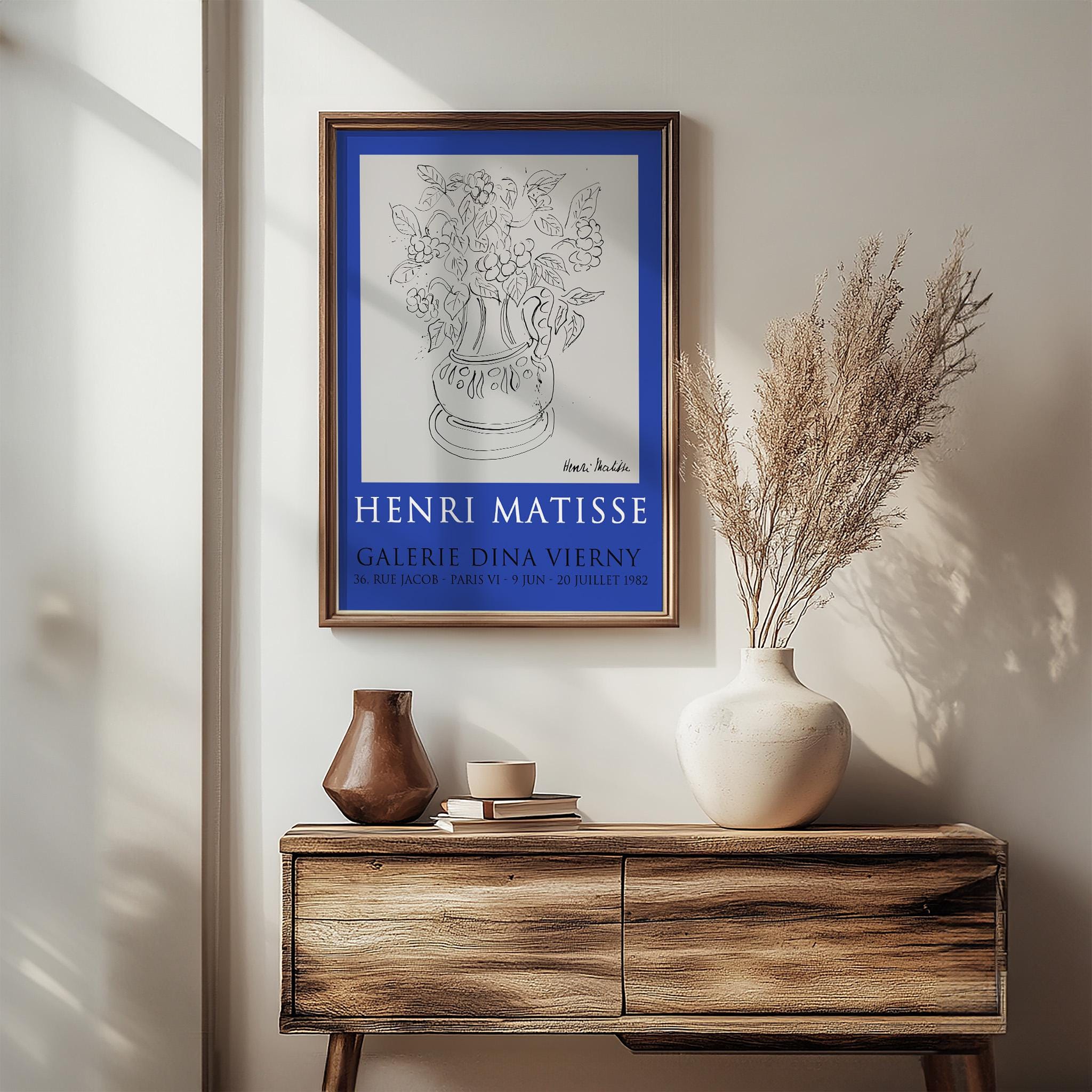 Henri Matisse Galerie Dina Vierny 1944 Poster | Modern Art