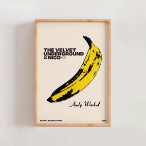 Andy Warhol Poster for Velvet Underground and Nico With Lips