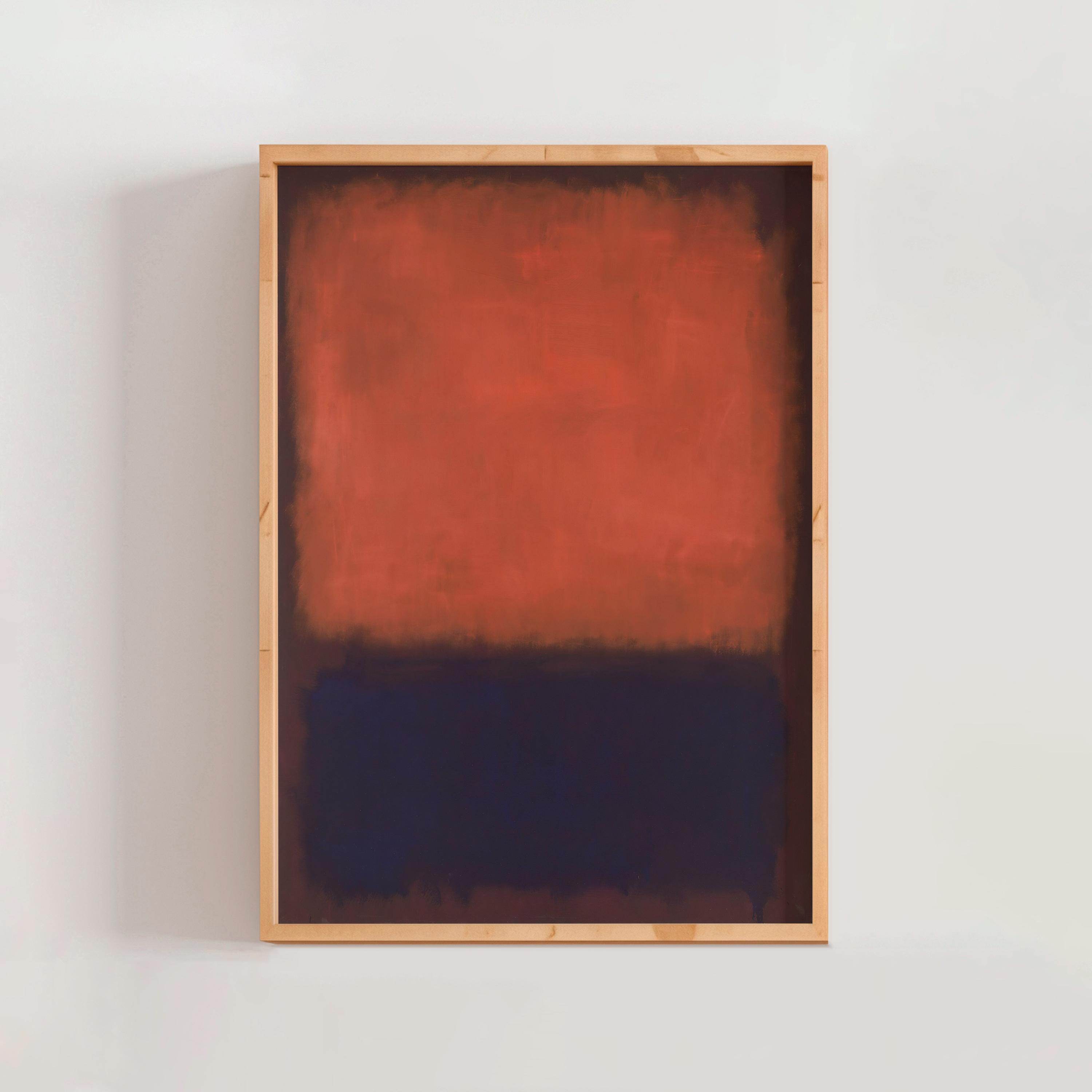 No.14 by Mark Rothko 1960 | Abstract Expressionism Art Print