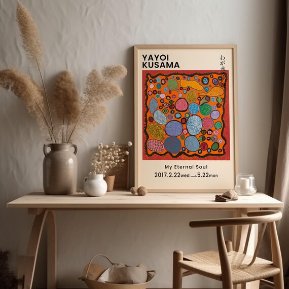 My Eternal Soul by Yayoi Kusama Poster Art | Contemporary Art