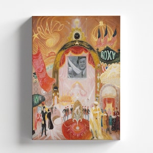 The Cathedrals of Broadway by Florine Stettheimer 1929 | Modern Art Print (D0385)