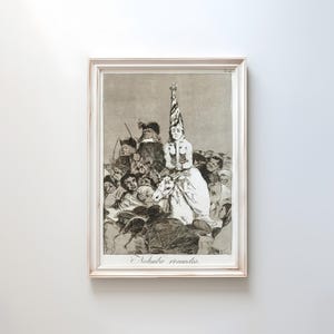 Nohubo Remedio from &#39;Los Caprichos&#39; by Francisco Goya 1799 | Romanticism Art Print (B3890)