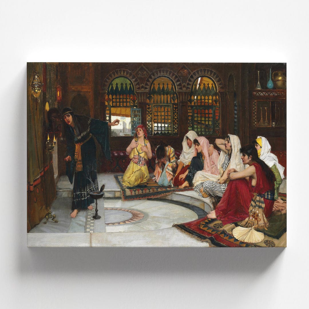 Consulting the Oracle by John William Waterhouse 1884 | Pre-raphaelite ...