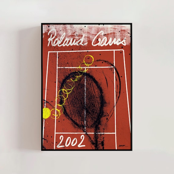Roland Garros French Open 2002 Poster, Arman, Modern French Art