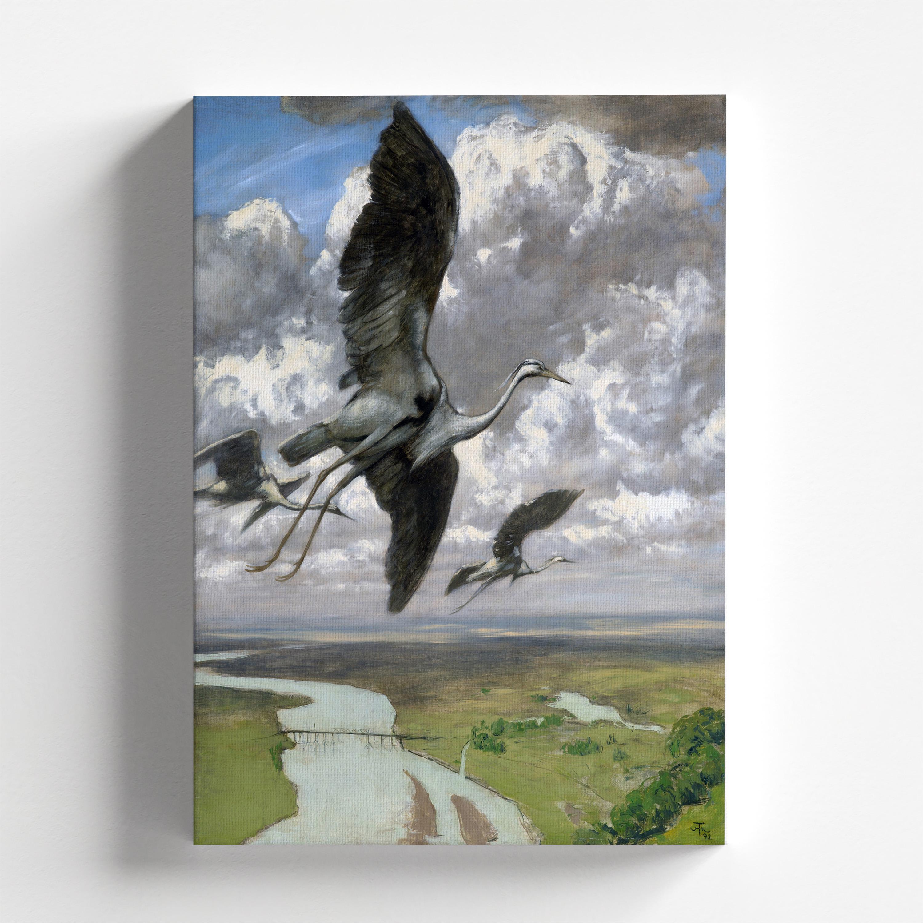 Wondrous Birds by Hans Thoma 1892 | Symbolism Art Print (D0982) - Etsy
