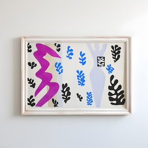 The Knife-Thrower (Le Lanceur de Couteaux) from &#39;Jazz&#39; by Henri Matisse 1947 | Fauvist Modern Art Print (B4785)