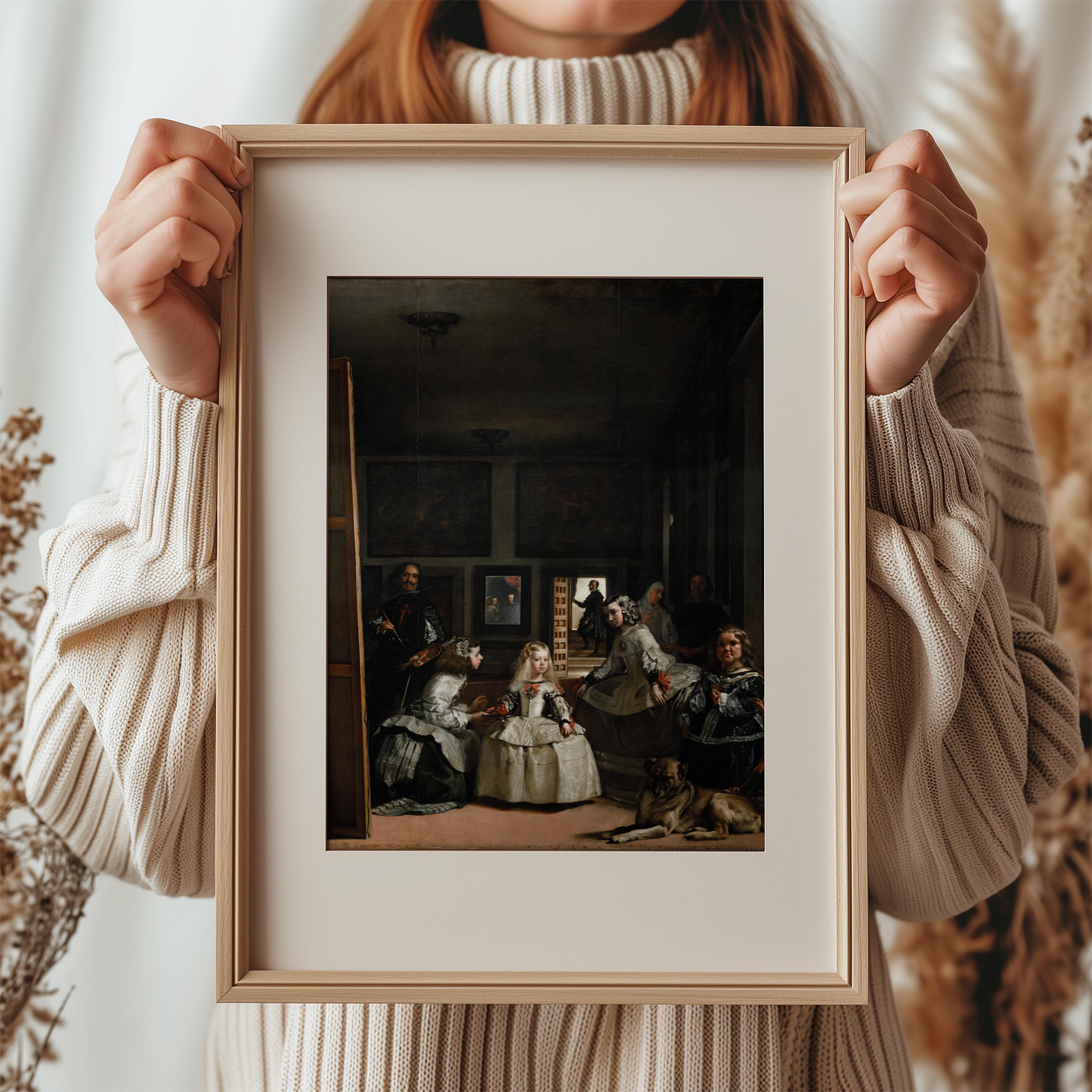 Las Meninas by Diego Velázquez 1656 | Baroque Art Print