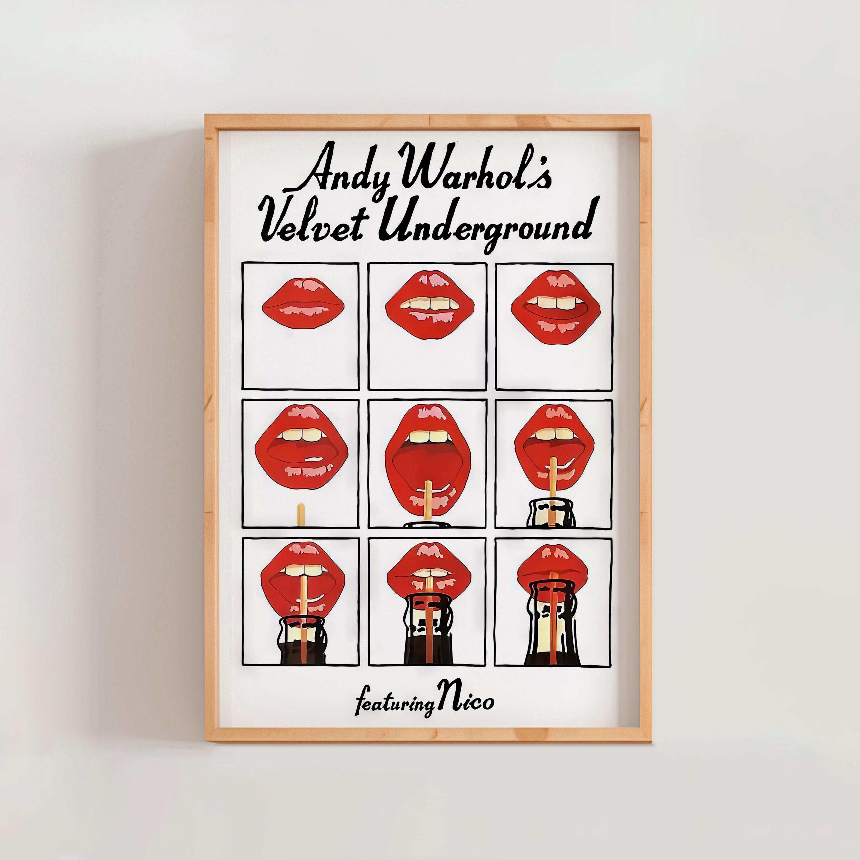 Andy Warhol's Velvet Underground Featuring Nico Art Print