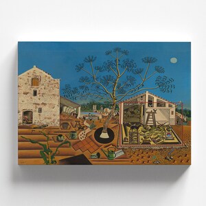 The Farm by Joan Miró 1921-1922 | Surrealist Art Print (B3952)