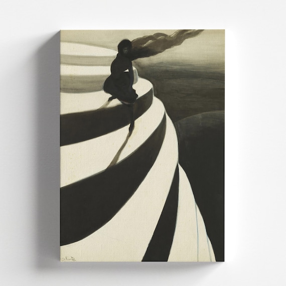 Leon Spilliaert　Vertiges et visions Vertigo by Léon Spilliaert 1908 | Symbolist Art Print (D0053) - Etsy