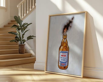 バンクシー Tesco Value Petrol Bomb エスタンプリトグラフ Tesco Value Petrol Bomb by Banksy 2011 | Street Art Print (B7974