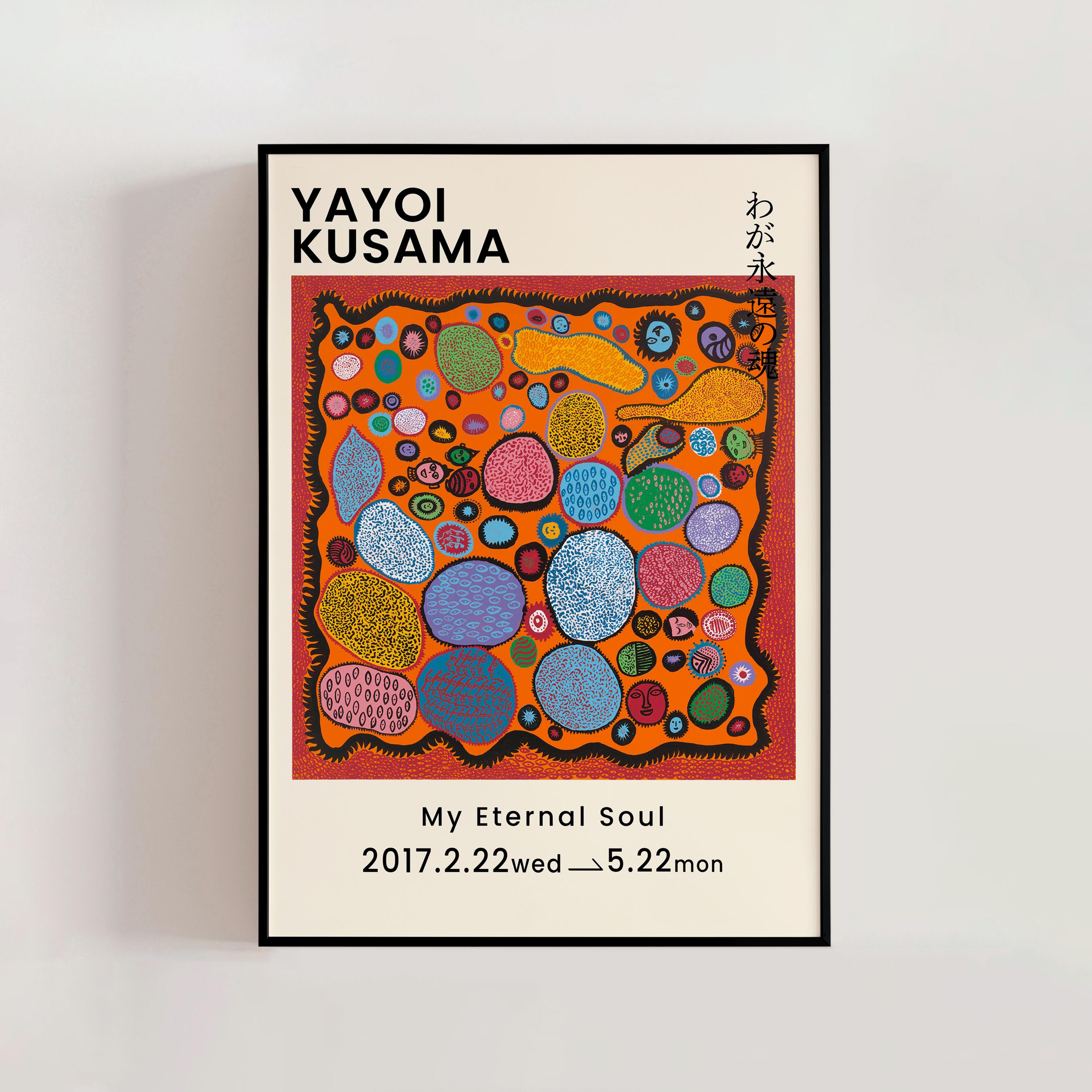 My Eternal Soul by Yayoi Kusama Poster Art | Contemporary Art