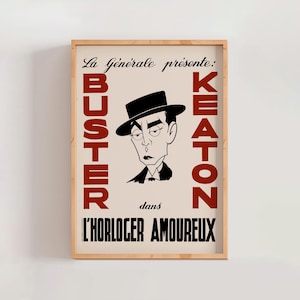 Buster Keaton Vintage Movie Poster (A0479)