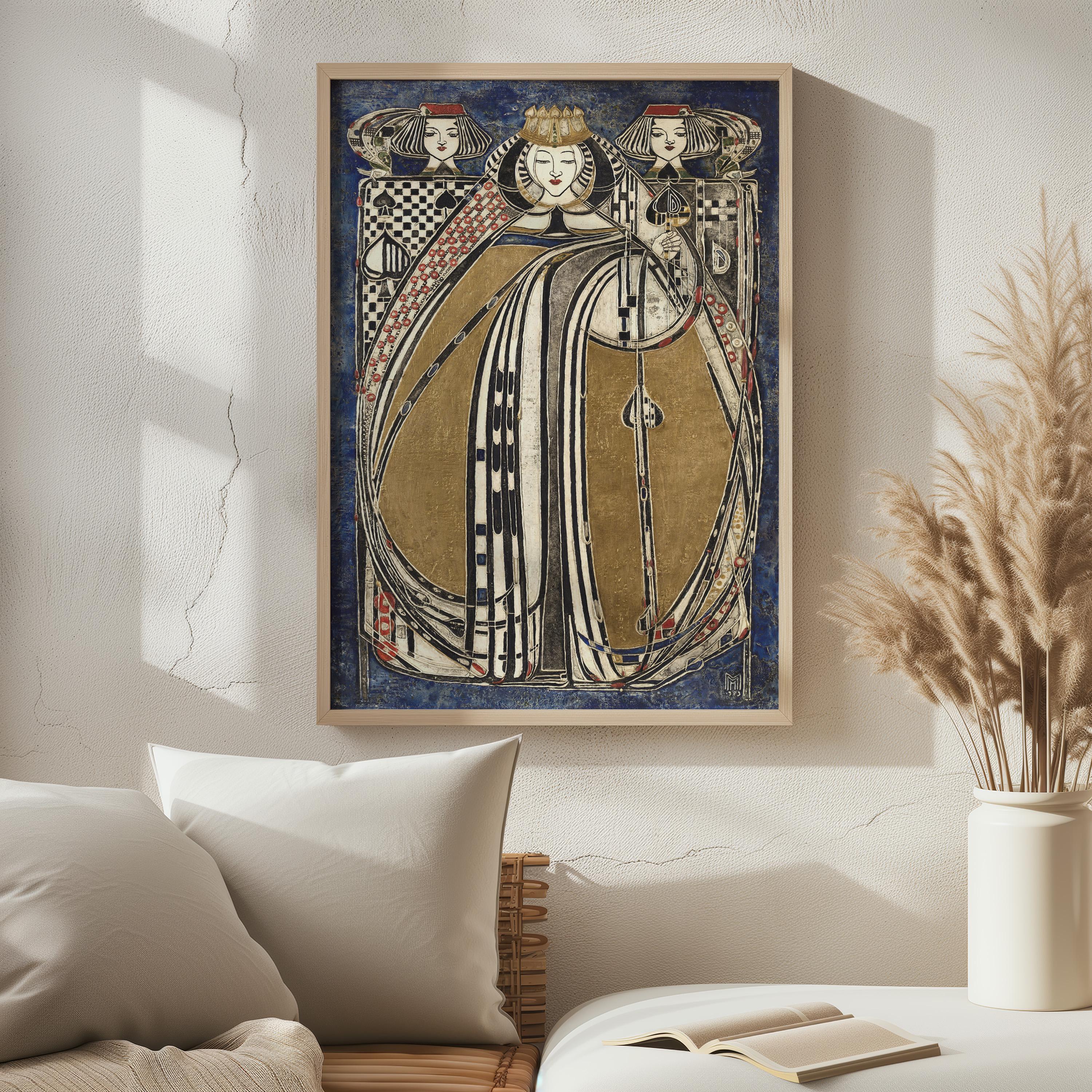 Queen of Spades by Margaret Macdonald Mackintosh 1909 | Arts and