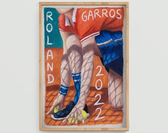 Nicola de Maria - Affiche officielle ROLAND-GARROS 1989 - Catawiki