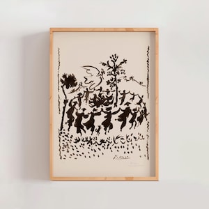 Vive la paix ! de Pablo Picasso 1961 | Impression d'art moderne (B8364)